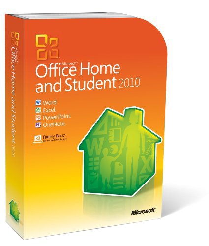 Microsoft Office Home & Student 2010, 32-Bit/X64, Español + Mouse -  79G-03267