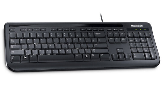 Teclado Microsoft Wired Keyboard 400, USB, Español - 7YH-00009