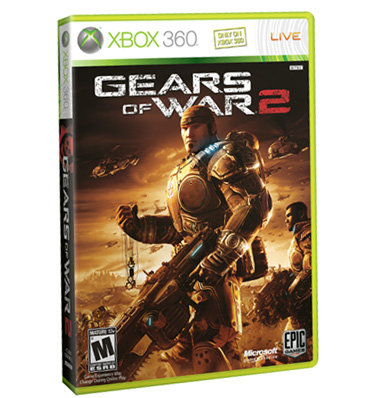 Microsoft Gears Of War 2 Xbox 360 Spanish Ntsc DVD Video juegos C3U-00003