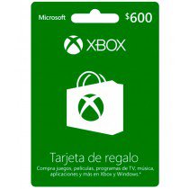 Tarjeta de Regalo Microsoft Xbox - 600 Mxn K4W-02026