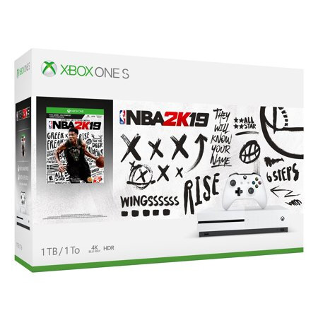 Microsoft Xbox One S 1TB Blanco NBA 2K19