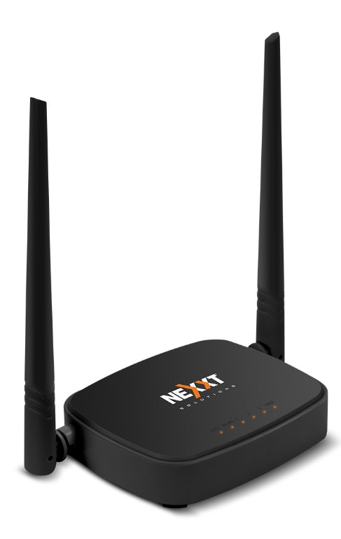 Router Nexxt Nebula300 - 2 Antenas - 300Mbps - 4 Puertos - 2.4 GHz -  ARN02304U4