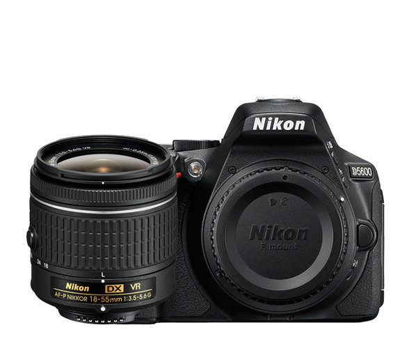 Camara Nikon D5600 Kit lente 18-55 mm Sensor CMOS de 24.2MP. Tienda  fotografica