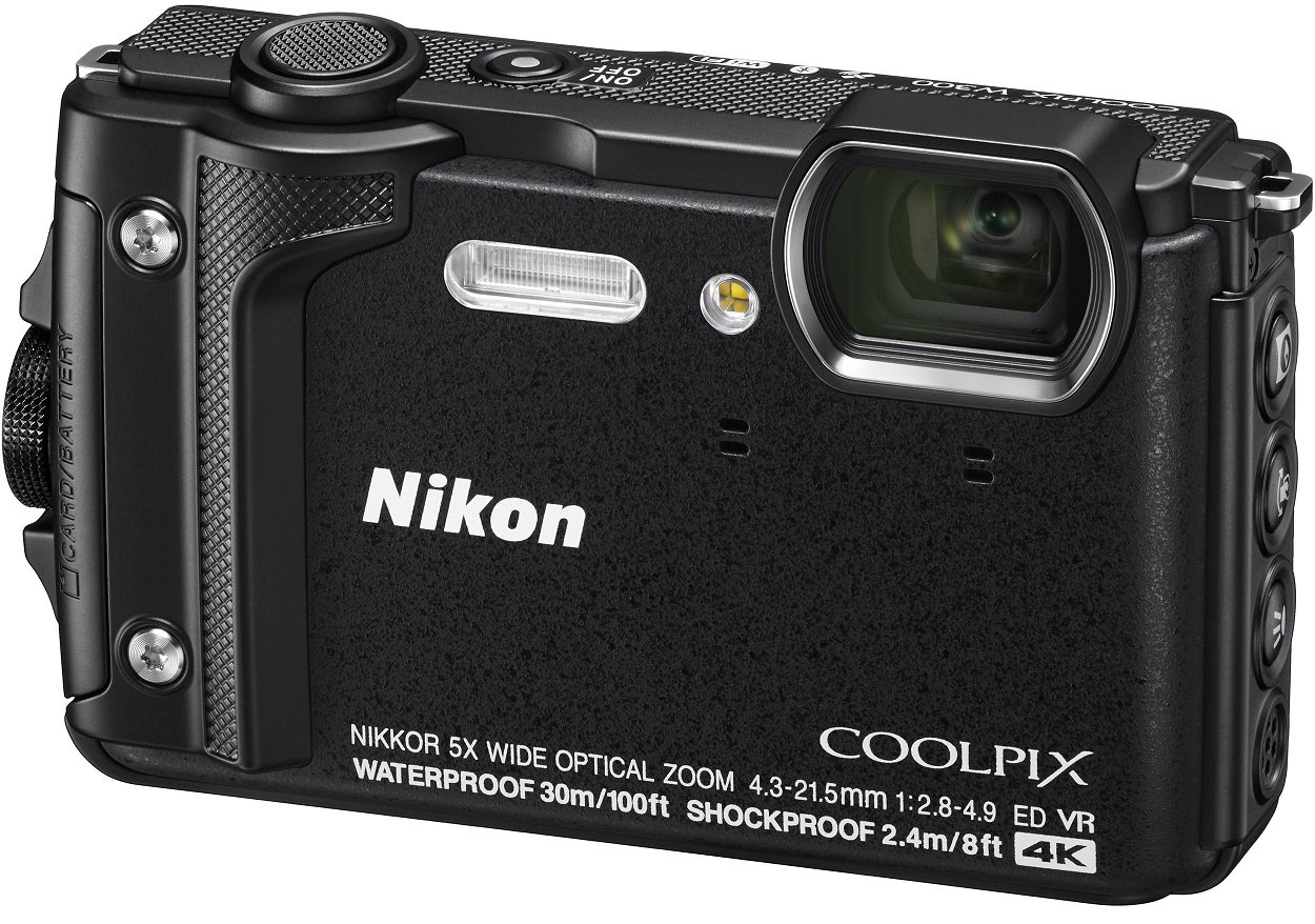 Cámara Nikon W300 - Todo Terreno - 16 MP - 4K UHD - WiFi - Bluetooth -  Sumergible 30m - Negro - W300BLK