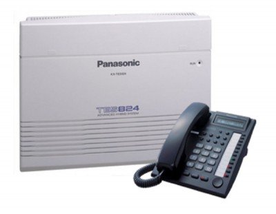perro hoja Sala Kit Panasonic TES-CID-B Conmutador KX-TES824 Teléfono KX-AT7730