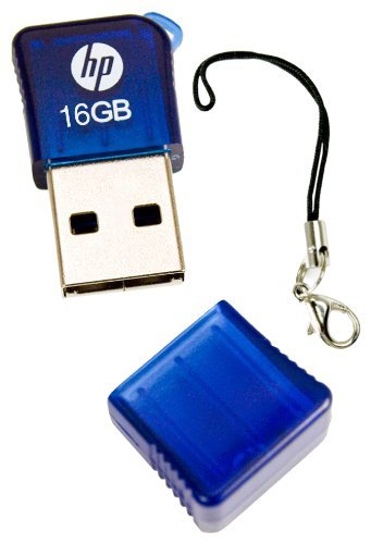 Memoria USB HP - 16GB - USB 2.0 - Azul - P-FD16GHP165T-GE