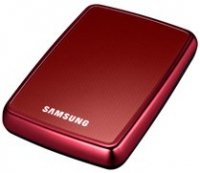 Disco Duro Externo SAMSUNG 320GB, con entrada USB, 2.0 2.5, ROJO -  HX-MU032DA/X42