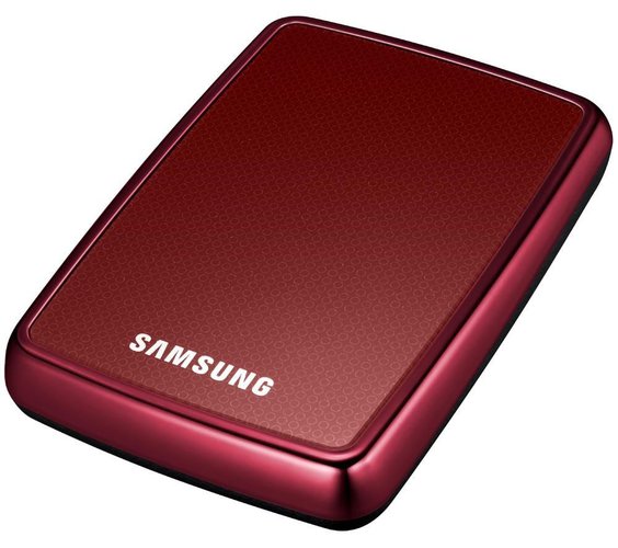 Disco Duro Samsung Externo 500GB USB 2.0 rojo Vino, Puerto S2 HXMU050DA/G42