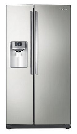 Refrigerador Samsung 26 Pies, Despachador de hielo y Agua, Platino,  Inoxidable, RS26DDAPN1 - RS26DDAPN1/XEM