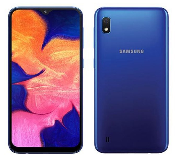 Samsung Galaxy A10 6.2" 2GB 32GB Azul SM-A105F/DS