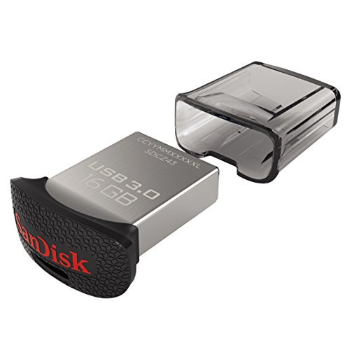 Absay Falange Desviación Memoria Mini USB SanDisk SDCZ43 - 16GB - USB 3.0 - Negro/ Plata -  SDCZ43-016G-G46
