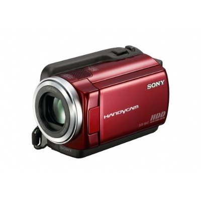 Videocámara digital Sony HandyCam, Disco Duro 60GB, DCR-SR47, Roja