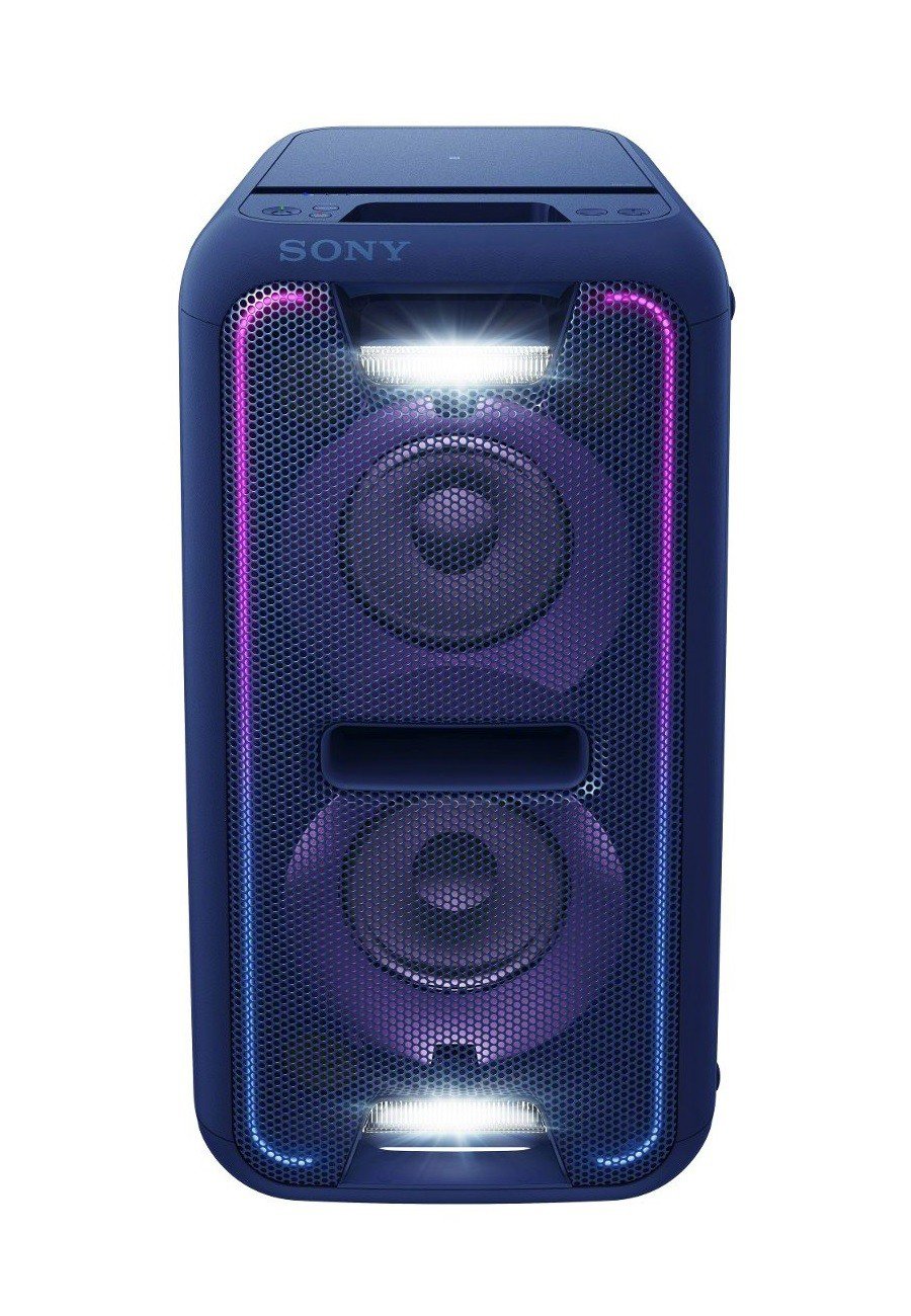 Bocina Extra Bass XB7 Sony Luz LED Portátil USB BT NFC DJ Azul - GTK-XB7/L