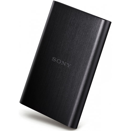 DIsco Duro Externo Sony HD-EG5 500GB, 2.5", USB 3.0/2.0, Aluminio Negro - HD -EG5B
