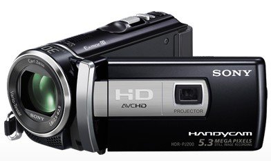 Cámara de Video con Proyector Sony HandyCam HDR-PJ10, FullHD, Zoom Óptico  30x, LCD Táctil 3 - HDR-PJ10