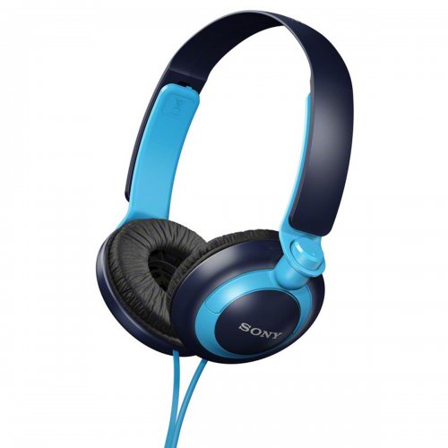Audífonos Sony MDR-XB200, Diadema, Graves / Agudos Profundos, Negro y Azul  - MDR-XB200/L