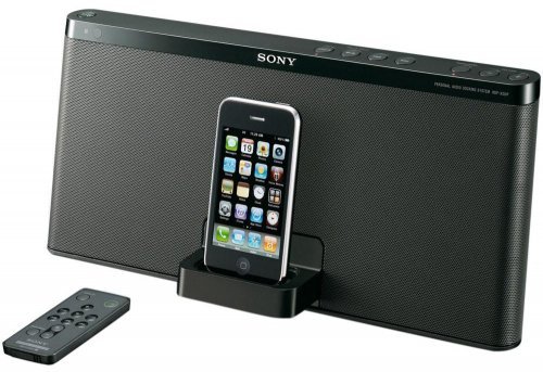 Bocinas con Dock para iPod y iPhone, Control Remoto - RDP-X50IP