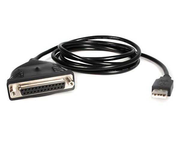 Cable Adaptador StarTech.com ICUSB1284D25 USB a Paralelo