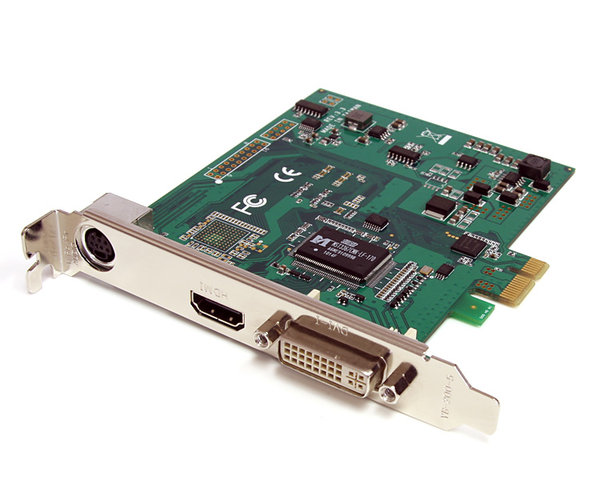 Tarjeta Capturadora de Video HD y Audio StarTech.com PCI Express - 1080p -  HDMI / DVI / VGA - PEXHDCAP