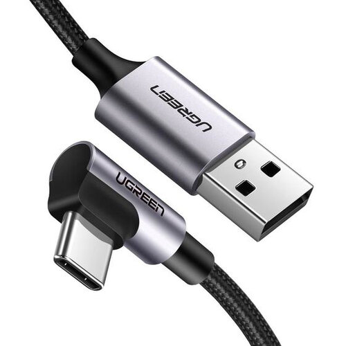 Cable UGREEN 50942 USB-A a USB-C 2m Negro/Gris
