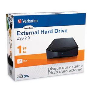 Disco Duro Externo Verbatim 96571, 1TB, USB 2.0