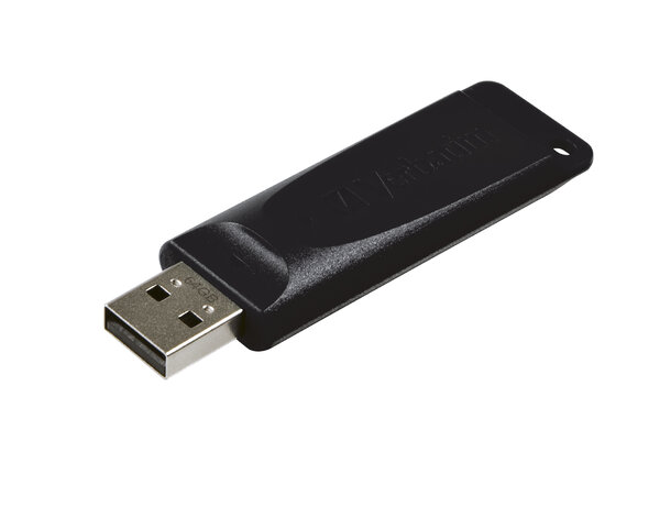 Memoria USB Verbatim Slider 64GB Negro 98698