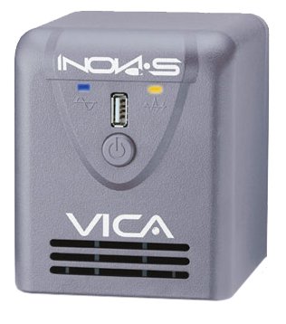 Regulador de voltaje VICA Inova Silver, 1200VA, 600 Watts, 6 contactos, USB  - INOVA S