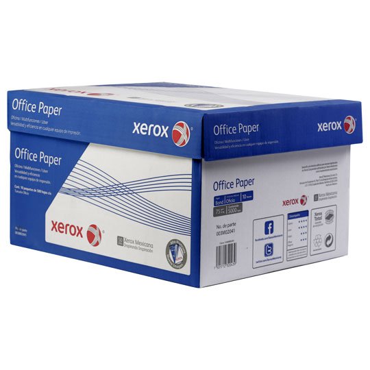 Papel Xerox Azul Oficio 5000 Hojas 3M02041
