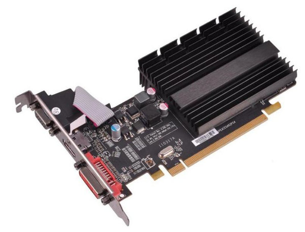 Tarjeta de Video XFX One - 1GB - 64 bits - PCI-Express 2.0 - GDDR3 - HDMI /  DVI / VGA - ONXFX1PLS2