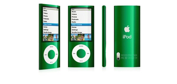 iPod Nano 8GB con Camara y Microfono Sistema VoiceOver Radio FM Verde