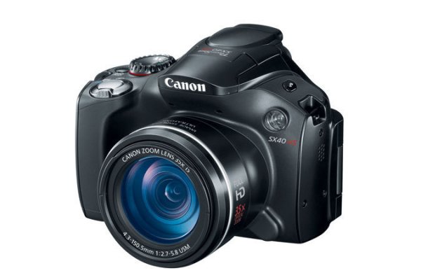 Cámara Digital Canon PowerShot SX40 HS, 12.1 Mpx, Zoom Óptico 35x, LCD 2.7"  - 5251B001AA