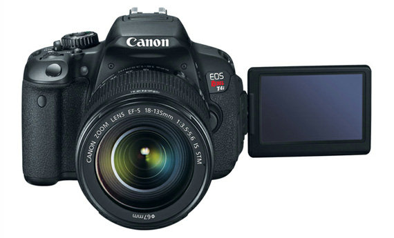 Cámara Digital Canon EOS Rebel T4i, Kit con Lente de 18-135 mm - 6558B005AA