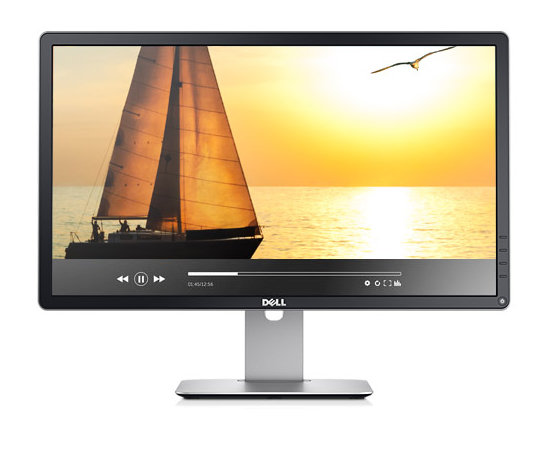 Dell Monitor de pantalla plana panorámica profesional P2314H de 23 pulgadas  con LED con HUB USB 2.0 incorporado y soporte ajustable en altura