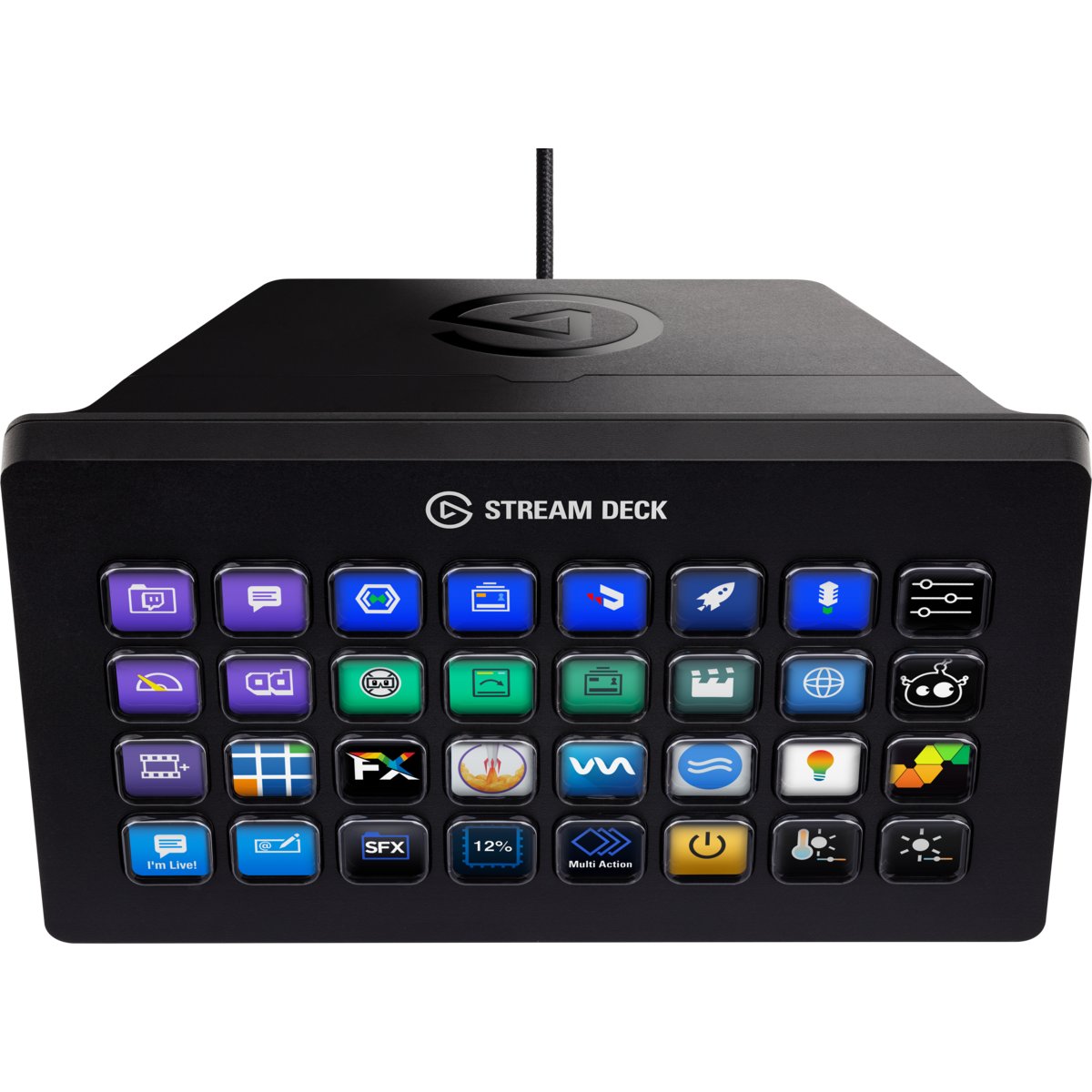 Stream Deck ELGATO 10GAA9901, 15 teclas LCD personalizables - Audio y video