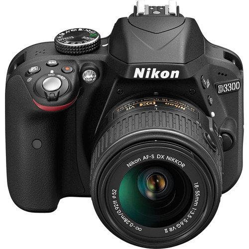 Cámara Nikon D3300, 24.2MPX, Full HD, 1080P - D3300LK