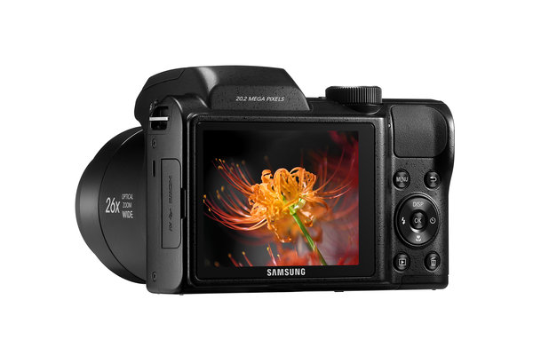 Cámara Digital Samsung WB110, 20mpx, LCD, Video HD, Negra - EC-WB110ZBABMX