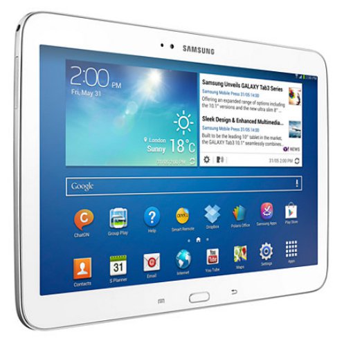 Tablet Samsung Galaxy Tab.3, 10.1", Android 4.2, 16GB, WiFi, Blanca -  GT-P5210ZWATCE