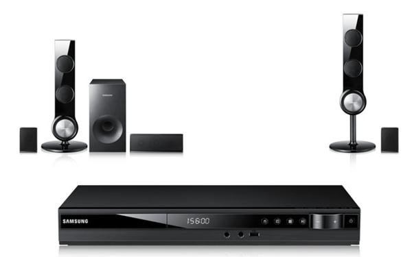 Home Theater Samsung, DVD, 5.1CH, 300W, HDMI - HT-E353HK/ZX