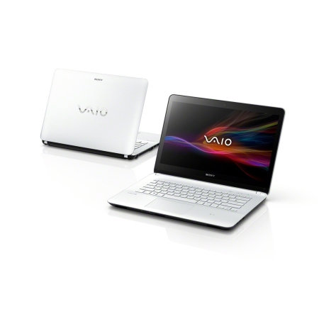 Laptop Sony VAIO Fit 14, Core i5, 6GB, 1TB, Win 8, Blanco - SVF14215CLW