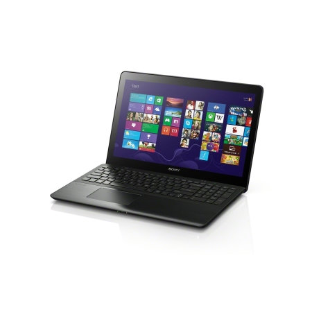 Laptop Sony VAIO Fit 15, Core i7, 8GB, 1TB, Win 8, Blu Pantalla Táctil, Negro - SVF15A17CLB