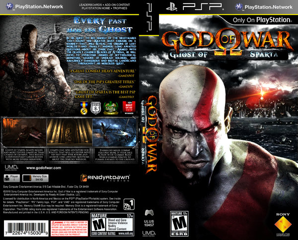 Juego Sony para PSP God Of War: Ghost Of Sparta - UCUS-98737