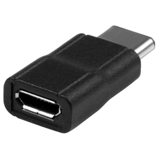 Adaptador StarTech.com - USB-C A Micro-USB 2.0 USB2CUBADP