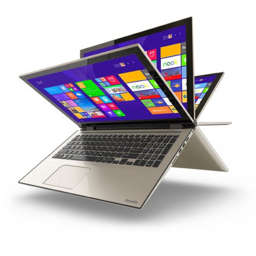 Laptop Toshiba Satellite Fusion L55W-C5202S - 15.6" - Touch - Core i7 5500U  - 8GB - 1TB - DVD - Windows 8.1 SL - PSLRAU-