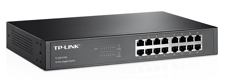 Switch TP-LINK SG1016D - Seguridad al Máximo | Intercompras