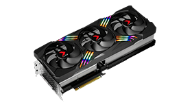 PNY GeForce RTX 4080 16GB XLR8 Gaming VERTO EPIC-X RGB Overclocked Triple Fan DLSS 3