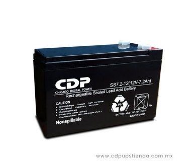 Batería de Reemplazo CDP 12V/7.2AH