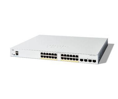 Switch Cisco Catalyst 1300 - 24 Puertos - Gigabit - 4 SFP+ - PoE+