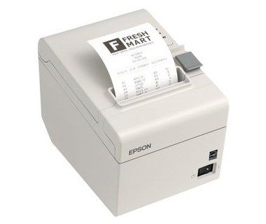 Impresora Térmica de Recibos Epson TM-T20, Serial, Blanca - C31CB10161