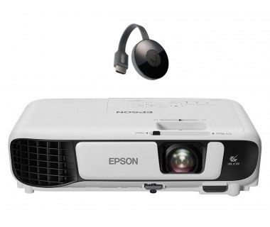 Proyector Epson PowerLite X41+ 3600 Lúmenes+Chromecast