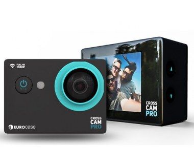 Cámara Cross Cam Pro Eurocase - 12MP - 1080p - Resistente al Agua - Negro -  180045